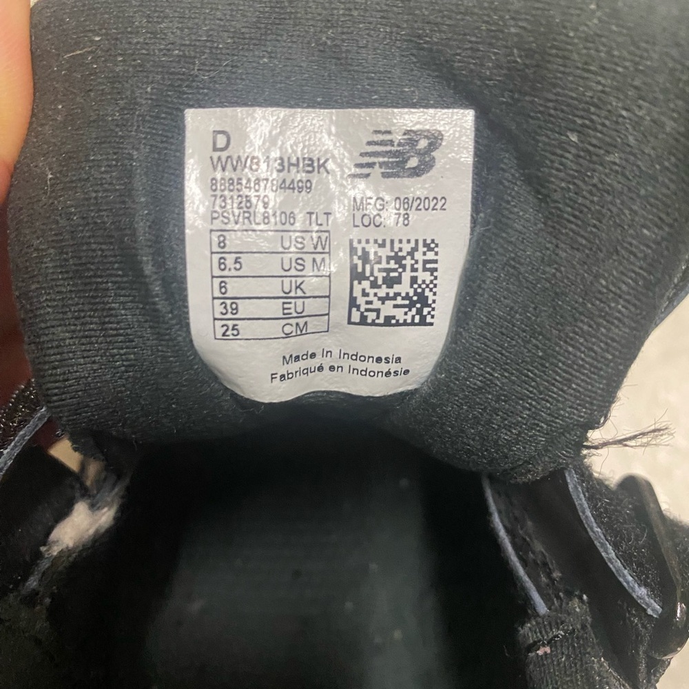 New Balance Womens 813 V1 Walking Shoe W8/M6.5 - Picture 5 of 6